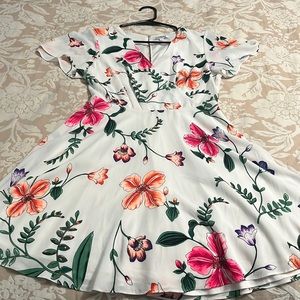 Women’s floral dress